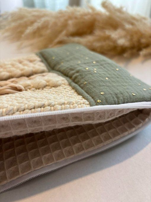 Pochette Accessoire avec Tissage Artisanale 