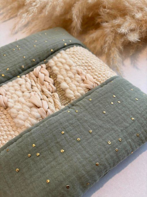 Pochette Accessoire avec Tissage Artisanale 